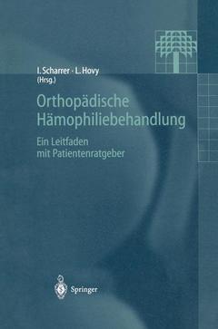 Cover of the book Orthopädische Hämophiliebehandlung
