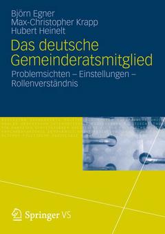Couverture de l’ouvrage Das deutsche Gemeinderatsmitglied