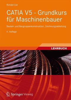 Couverture de l’ouvrage CATIA V5 - Grundkurs für Maschinenbauer