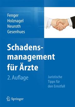 Cover of the book Schadensmanagement für Ärzte