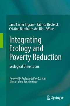 Couverture de l’ouvrage Integrating Ecology and Poverty Reduction