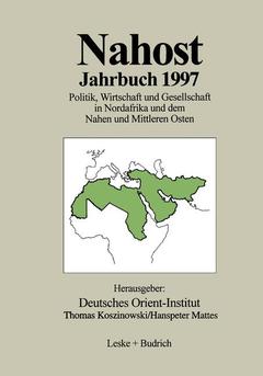 Couverture de l’ouvrage Nahost Jahrbuch 1997