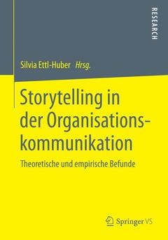 Couverture de l’ouvrage Storytelling in der Organisationskommunikation