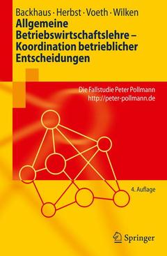 Cover of the book Allgemeine Betriebswirtschaftslehre - Koordination betrieblicher Entscheidungen