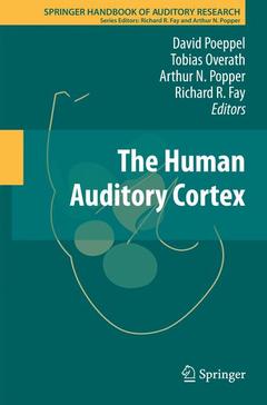 Couverture de l’ouvrage The Human Auditory Cortex