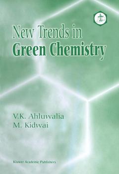 Couverture de l’ouvrage New Trends in Green Chemistry