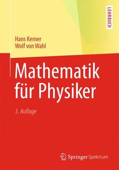 Couverture de l’ouvrage Mathematik für Physiker