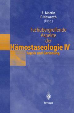 Couverture de l’ouvrage Fachübergreifende Aspekte der Hämostaseologie IV