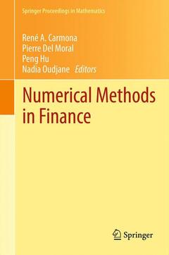 Couverture de l’ouvrage Numerical Methods in Finance