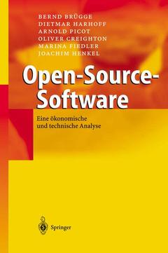 Couverture de l’ouvrage Open-Source-Software