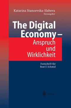 Couverture de l’ouvrage The Digital Economy - Anspruch und Wirklichkeit