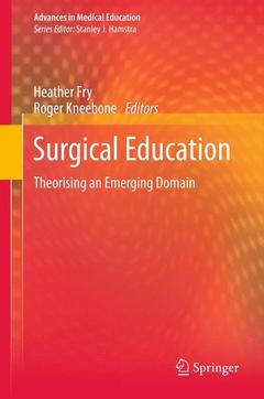 Couverture de l’ouvrage Surgical Education