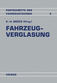 Couverture de l’ouvrage Fahrzeugverglasung