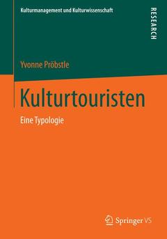 Couverture de l’ouvrage Kulturtouristen