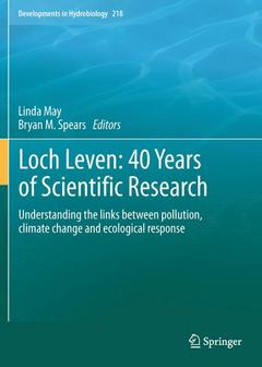 Couverture de l’ouvrage Loch Leven: 40 years of scientific research
