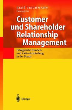 Couverture de l’ouvrage Customer und Shareholder Relationship Management