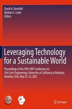 Cover of the book Leveraging Technology for a Sustainable World