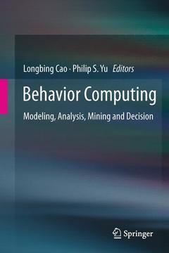 Cover of the book Behavior Computing
