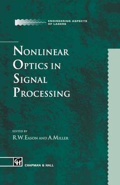 Couverture de l’ouvrage Nonlinear Optics in Signal Processing