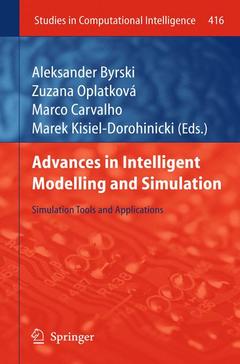 Cover of the book Advances in Intelligent Modelling and Simulation
