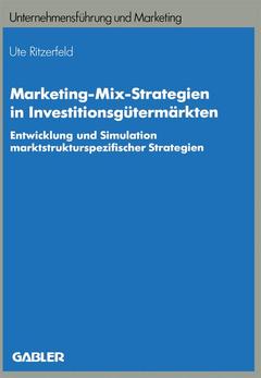Couverture de l’ouvrage Marketing-Mix-Strategien in Investitionsgütermärkten