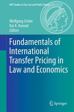 Couverture de l’ouvrage Fundamentals of International Transfer Pricing in Law and Economics
