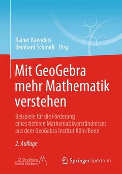 Couverture de l’ouvrage Mit GeoGebra mehr Mathematik verstehen