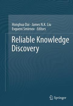 Couverture de l’ouvrage Reliable Knowledge Discovery
