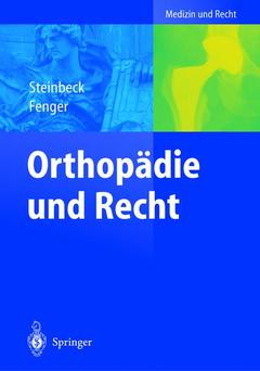 Cover of the book Orthopädie und Recht
