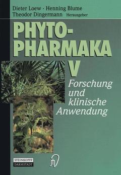 Couverture de l’ouvrage Phytopharmaka V