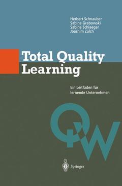 Couverture de l’ouvrage Total Quality Learning