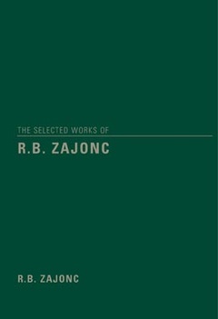 Cover of the book The Selected Works of R.B. Zajonc