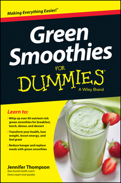 Couverture de l’ouvrage Green Smoothies For Dummies
