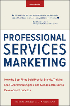 Couverture de l’ouvrage Professional Services Marketing