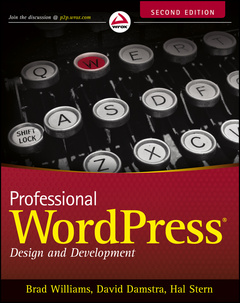 Cover of the book Professional WordPress