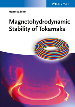 Couverture de l’ouvrage Magnetohydrodynamic Stability of Tokamaks