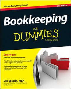 Couverture de l’ouvrage Bookkeeping For Dummies