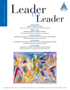 Couverture de l’ouvrage Leader to Leader (LTL)
