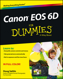 Couverture de l’ouvrage Canon EOS 6D For Dummies