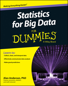 Couverture de l’ouvrage Statistics for Big Data For Dummies