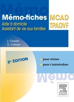 Cover of the book Mémo-fiches MCAD/TPADVF