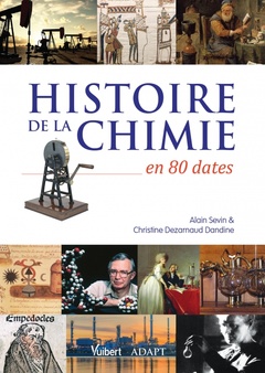 Couverture de l’ouvrage Histoire de la chimie en 80 dates