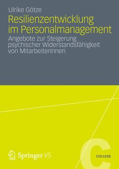 Couverture de l’ouvrage Resilienzentwicklung im Personalmanagement