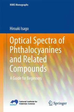 Couverture de l’ouvrage Optical Spectra of Phthalocyanines and Related Compounds