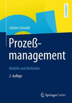 Cover of the book Prozessmanagement
