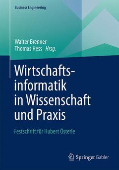 Couverture de l’ouvrage Wirtschaftsinformatik in Wissenschaft und Praxis