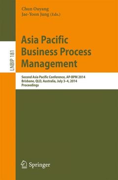 Cover of the book Asia Pacific Business Process Management