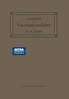 Couverture de l’ouvrage Leitfaden der Vaccinationslehre