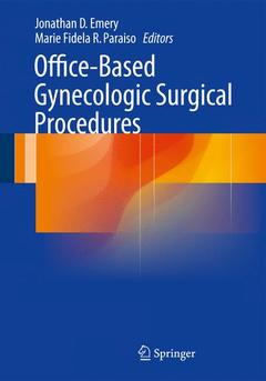 Couverture de l’ouvrage Office-Based Gynecologic Surgical Procedures