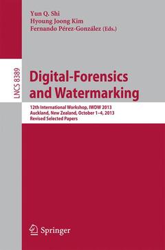 Cover of the book Digital-Forensics and Watermarking